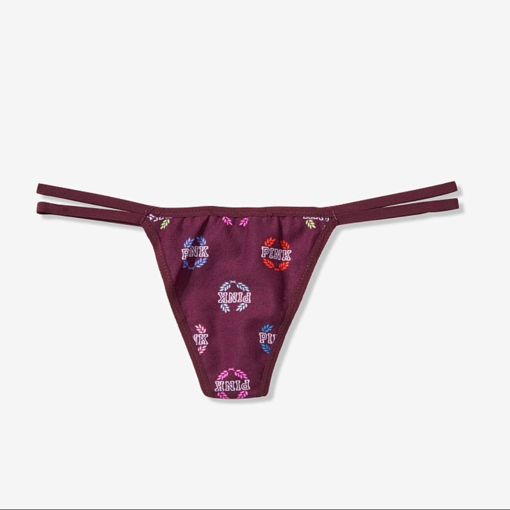 PINK Victoria’s Secret Laurels Strappy‎ V-String